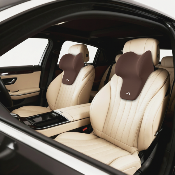 Pharaoh Voyage+ Memory Foam Car Neck Pillow – Premium Ergonomic Support for Long Drives