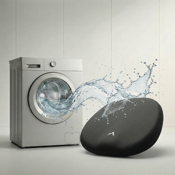 Pharaoh Poise+ Memory Foam Car Seat Cushion – Road Shock Absorbing Comfort for Long Drives