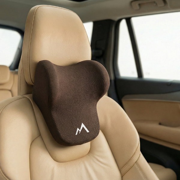 Pharaoh Voyage+ Memory Foam Car Neck Pillow β Premium Ergonomic Support for Long Drives