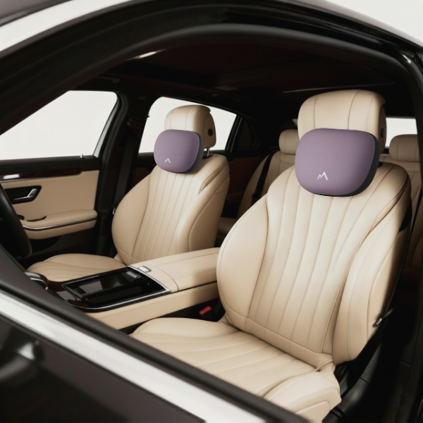 Pharaoh Solace Memory Foam Car Neck Pillow β Maybach-Inspired Luxury Comfort Cushion