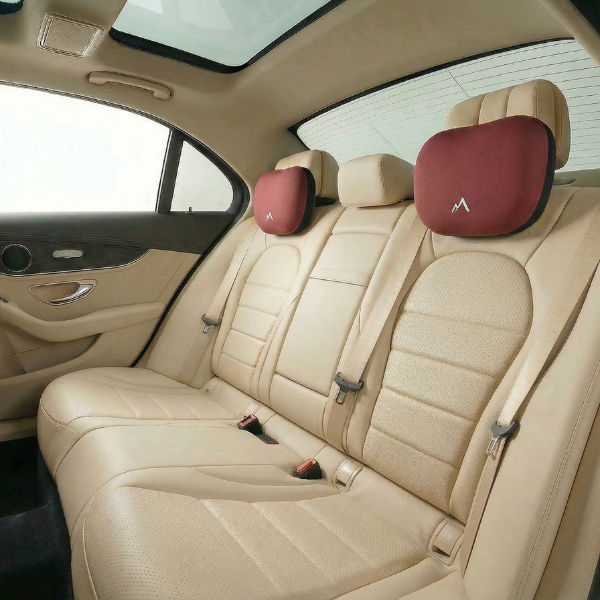 Pharaoh Solace Memory Foam Car Neck Pillow β Maybach-Inspired Luxury Comfort Cushion