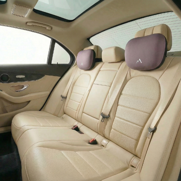 Pharaoh Solace Memory Foam Car Neck Pillow β Maybach-Inspired Luxury Comfort Cushion