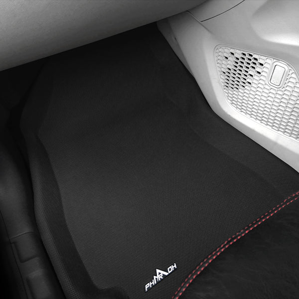 Pharaoh 3D floor mats installed inside Tata Nexon interior