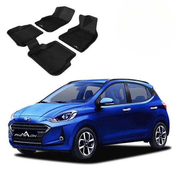 Hyundai i10 Nios Car Floor Mats  - Custom Fit, Waterproof & Anti Skid
