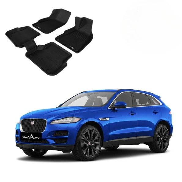 Jaguar F-PACE Car Floor Mats - Custom Fit, Waterproof & Anti Skid