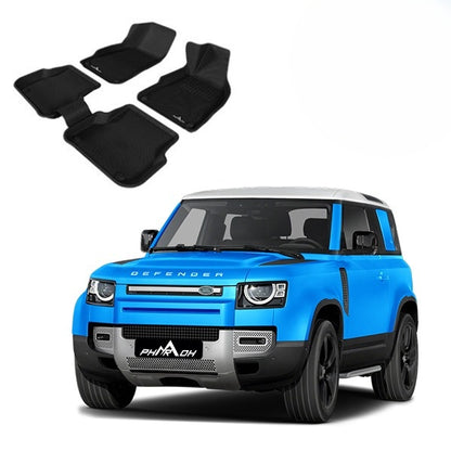 Land Rover Defender Floor Mats ( 2 Rows ) - Custom Fit, Waterproof & Anti Skid