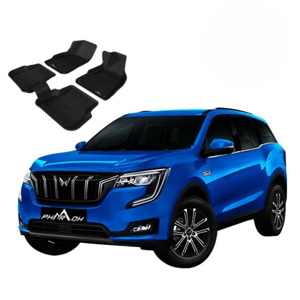 Pharaoh premium mats installed in Mahindra XUV700 AX7

