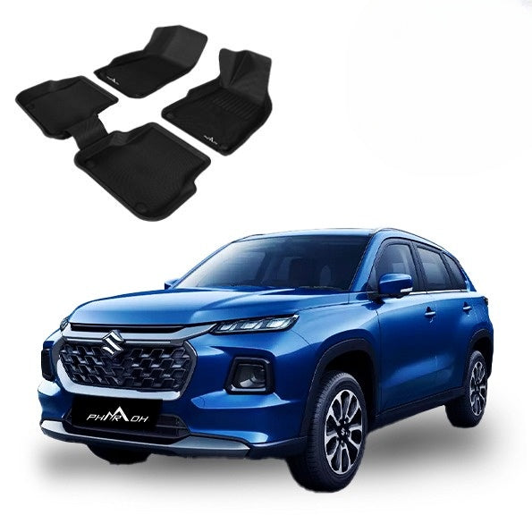 Maruti Suzuki Grand Vitara Car Floor Mats - Custom Fit, Waterproof & Anti Skid