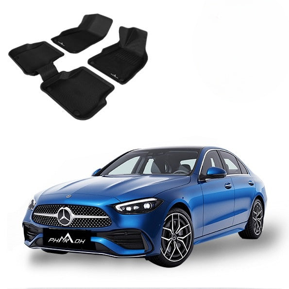 Mercedes Benz C Class W206 Car Floor Mats - Custom Fit, Waterproof & Anti Skid