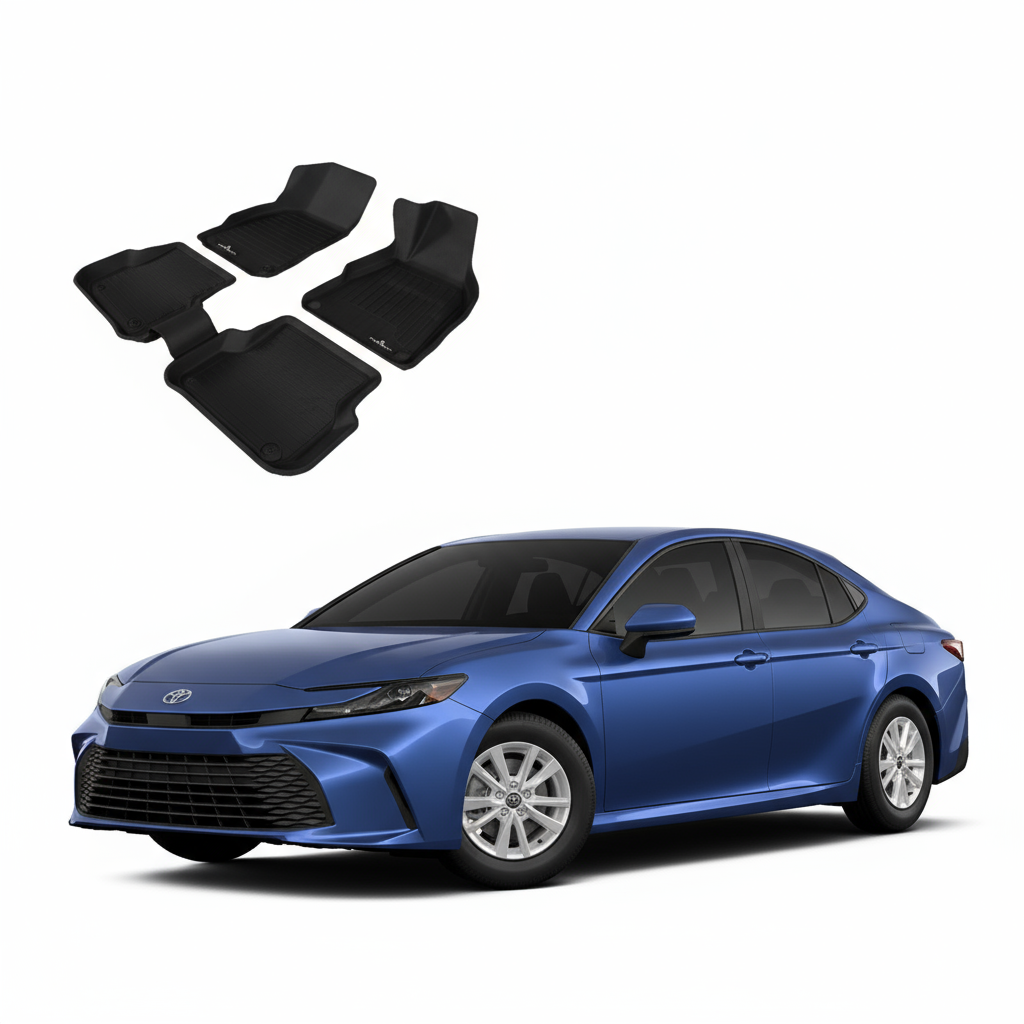 Toyota Camry XV80 Car Floor Mats - Custom Fit, Waterproof & Anti Skid