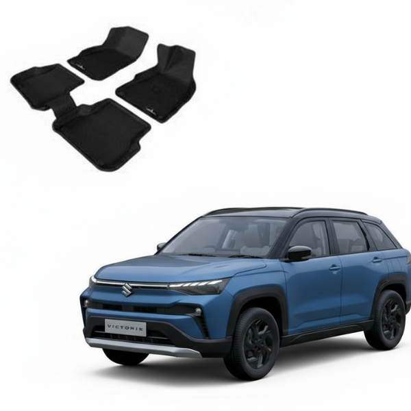 Maruti Suzuki Victoris Car Floor Mats - Custom Fit, Waterproof & Anti Skid
