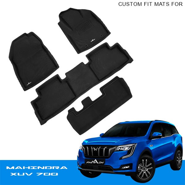 Mahindra XUV 700 Car Floor Mats - Custom Fit, Waterproof & Anti Skid