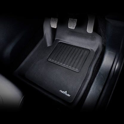 carbon-fiber TPE finish on floor mats for Tata Safari cabin

